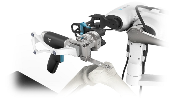 ロボットを使った膝の手術イメージ